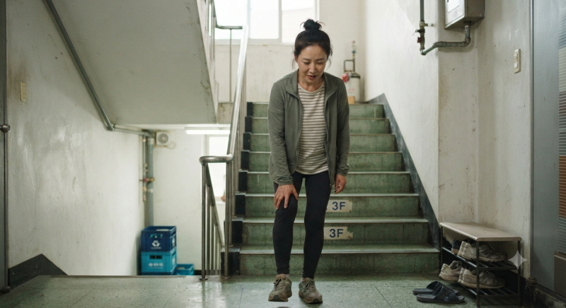 계단 오를 때 무릎이 아픈 이유｜연골과 관절 건강 확인하기
