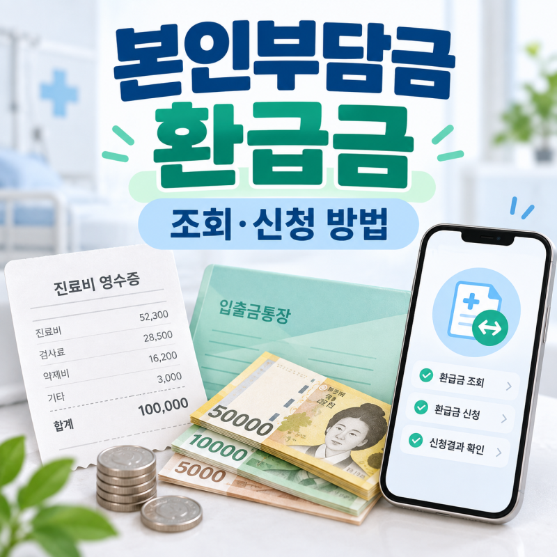 건강보험 본인부담금 환급금 조회 신청 방법, 본인부담상한제와 다른 점