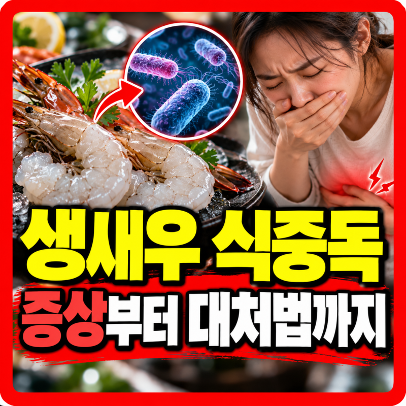 생새우 식중독 장염비브리오 먹고 배가 아프다면 해결책 알아보기
