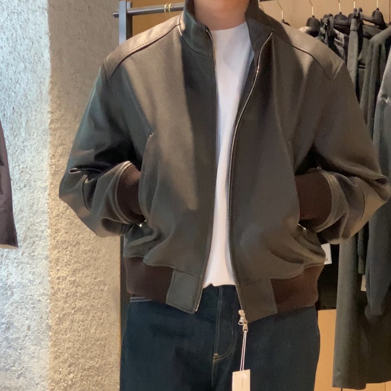 포터리 성수 매장 26FW 레더 자켓 3종 착용 후기