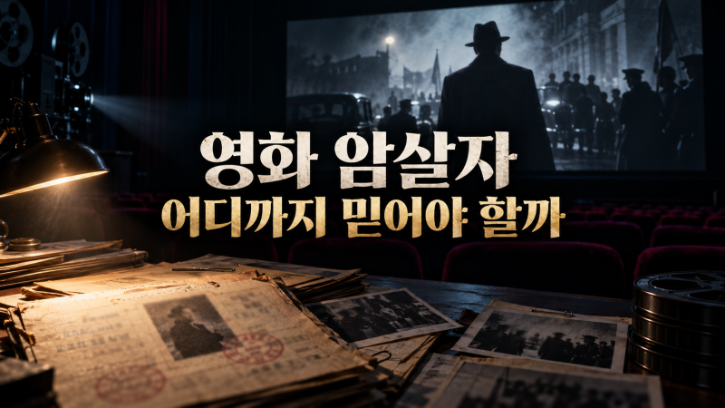 영화 암살자 역사 왜곡 논란, 제작진 공식 발표와 관람 전 확인할 점