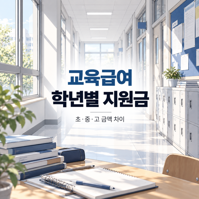 “자녀 한 명당 최대 86만원?” 교육급여 학년 따라 금액 확 달라진다