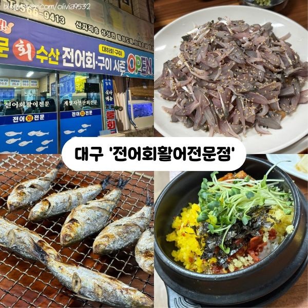 대구 전어 회 구이 가성비 가심비 모두 잡은곳 전어회활어전문점