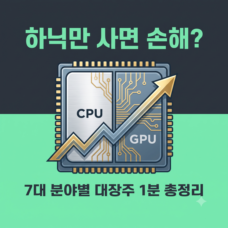 CPU GPU 관련주 대장주, SK하이닉스·한미반도체부터 인텔·AMD까지 뭐가 다른가요