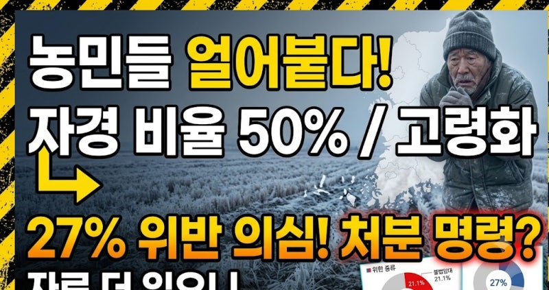 농지 전수조사 및 농지 담보 대출 부실화 위험 종합 분석
