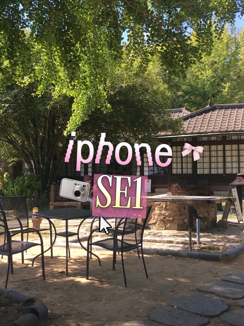 ✨ 분위기 미친 아이폰 SE1 카메라 색상 ✨ 옛날 필카 느낌을 원한다면 SE1