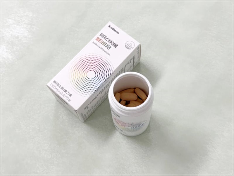 멀티비타민앤미네랄 비교한 뒤 구입한 에이스바이옴 멀티비타민 써본 뒤 구매평