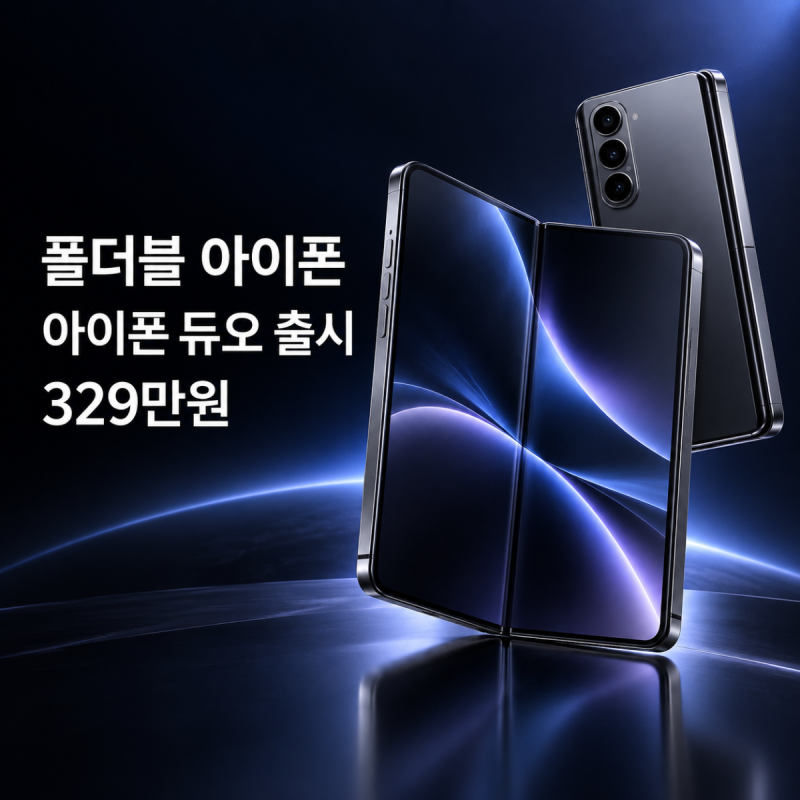 아이폰 듀오 가격표, 용량별로 갈립니다