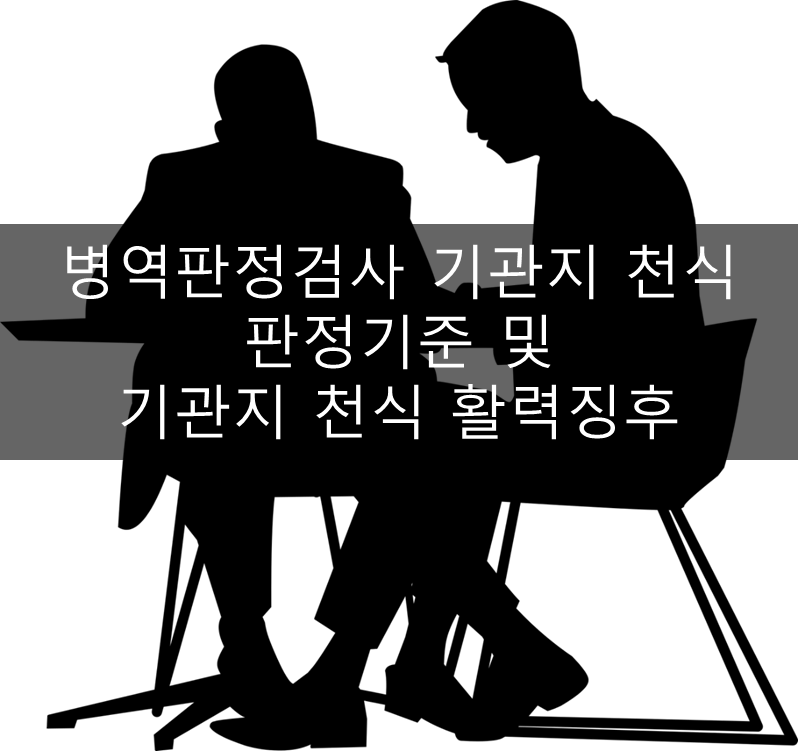 병역판정검사 기관지 천식 판정기준 및 기관지 천식 활력징후