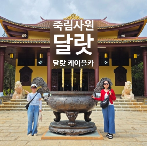 달랏 여행 코스 추천, 편도로 타도 만족스러웠던 달랏 케이블카와 죽림사원