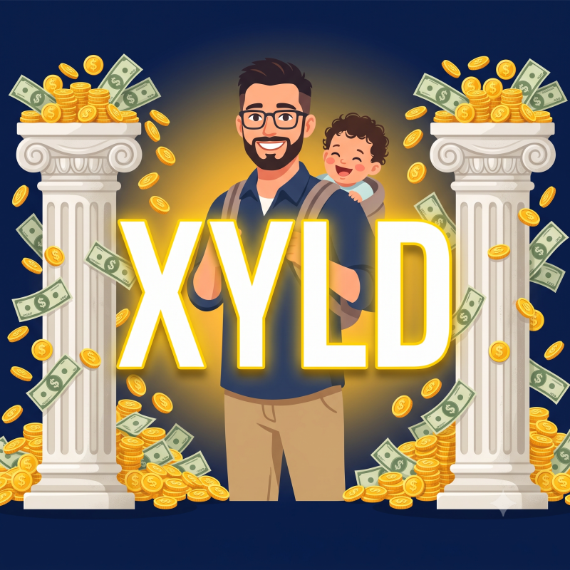 [ XYLD ] S&P 500에 연 10% 월배당을 얹다? QYLD의 모범생 형 'XYLD' 10년 시뮬레이션