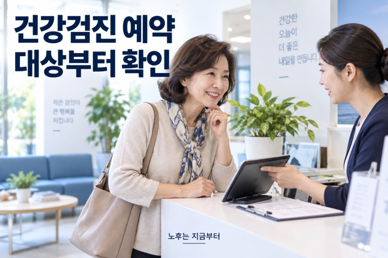 2026 국가건강검진 대상 조회, 예약 전 병원에 물어볼 4가지