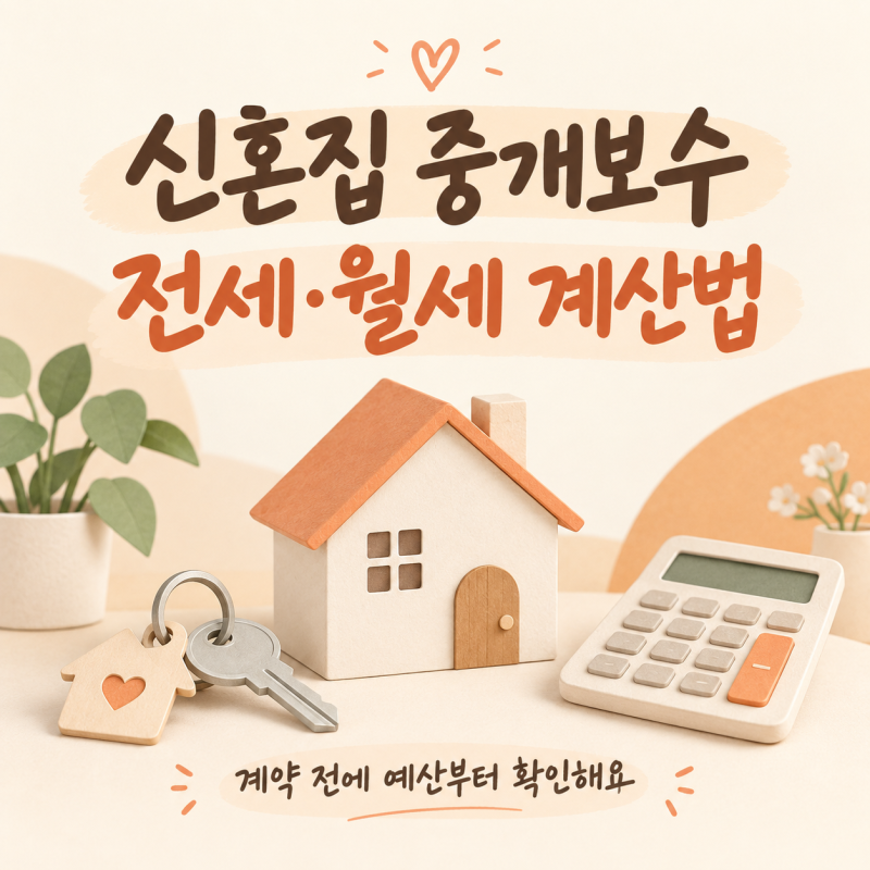 흔히들 복비라 부르는 중개보수 계산법 공유｜전세·월세 복비, 서울 주택 기준으로 알아봐....