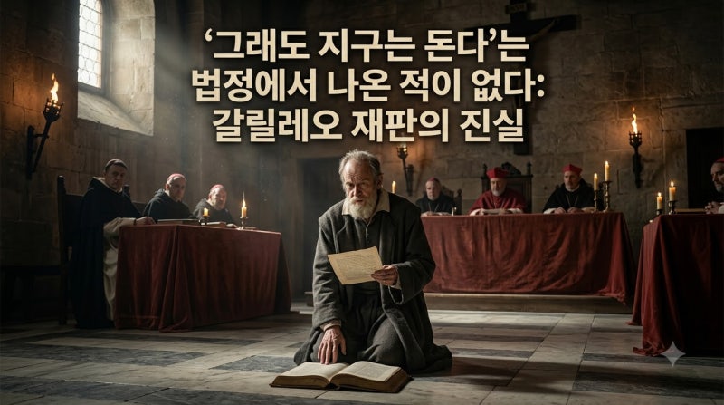 "그래도 지구는 돈다"는 말은 법정에서 나온 적이 없다: 갈릴레오 종교재판의 진실과 100년 뒤....