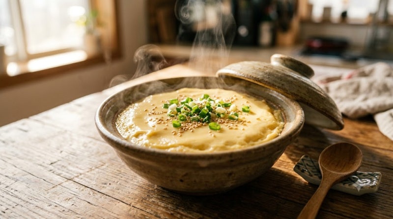 [노오븐] 푸딩처럼 부드러운 전자레인지 계란찜! 3분 완성 물 비율 비법