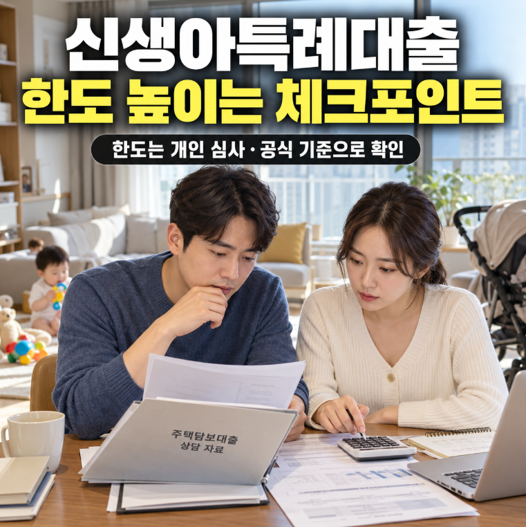 "은행원은 절대 안 알려주는 신생아특례대출 4억 풀(Full)로 받는 3가지 실전 비법"