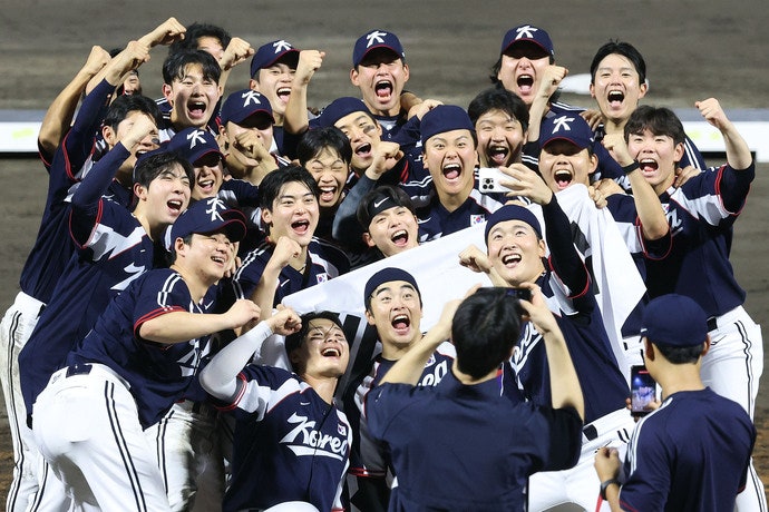 2026 아시안게임 야구 결승 한국 일본 3:1｜대한민국 금메달·5연패 달성