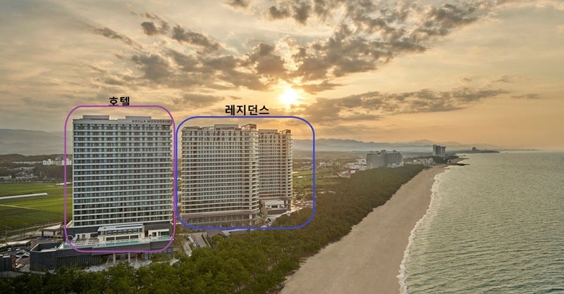 신라모노그램 강릉, 호텔과 레지던스 차이 (객실 조식 실제 후기)