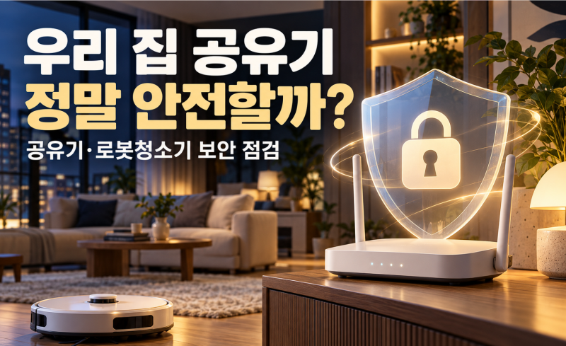 중국산 공유기 백도어 논란, 로봇청소기 해킹까지…우리 집도 확인해야 할까?