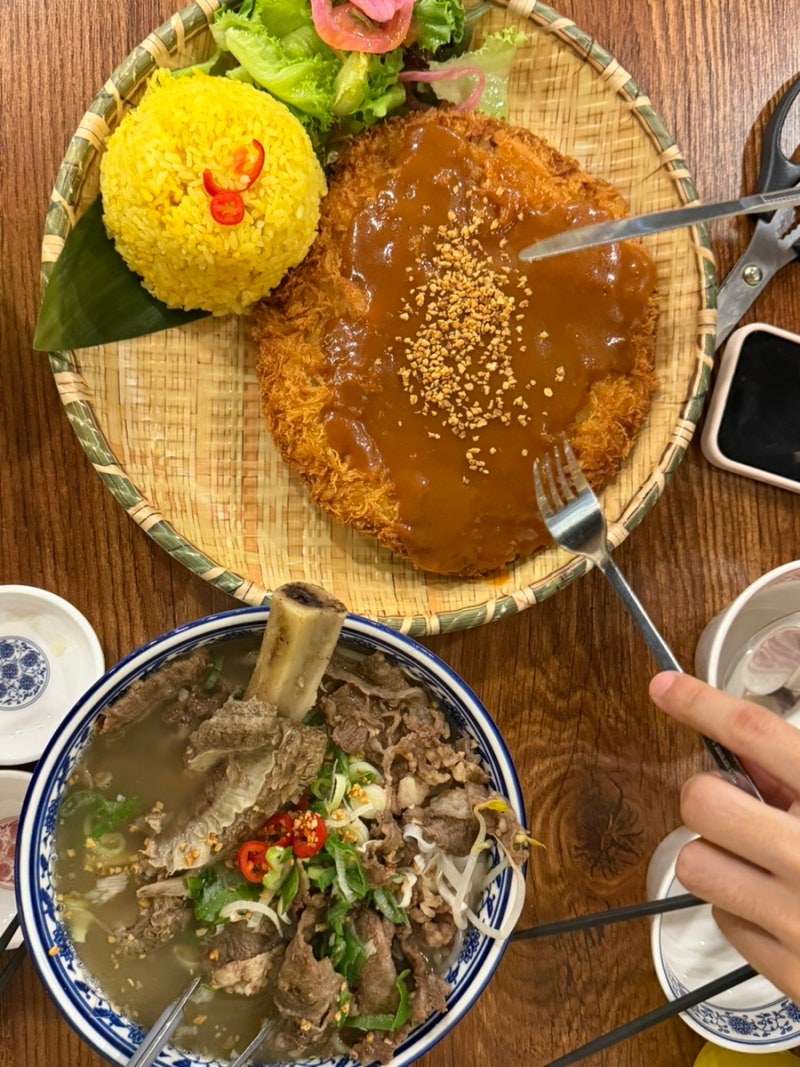 서울역맛집 랑우｜직장인점심 쌀국수 먹으러 갔다가 찾은 경양식 돈까스맛집