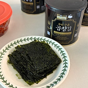 광천 곱창김 선물세트 이반장 광천김 혼밥하기 좋은 캔김 반찬 후기