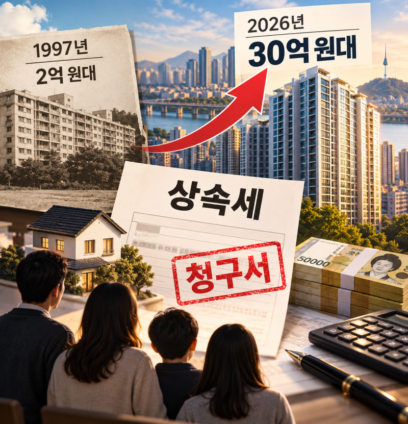 서울 아파트 한 채도 상속세? 30년째 그대로인 공제액, 상속세 개편 핵심 총정리