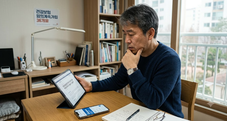 건강보험 임의계속가입 36개월, 재취업 후 다시 받을 수 있을까?
