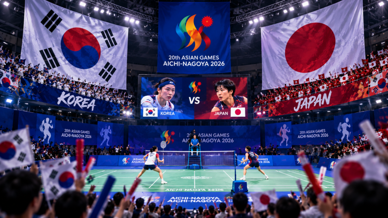 2026 아시안게임 안세영 결승 일정｜야마구치와 한일전, 여자 단식 2연패 도전!!!