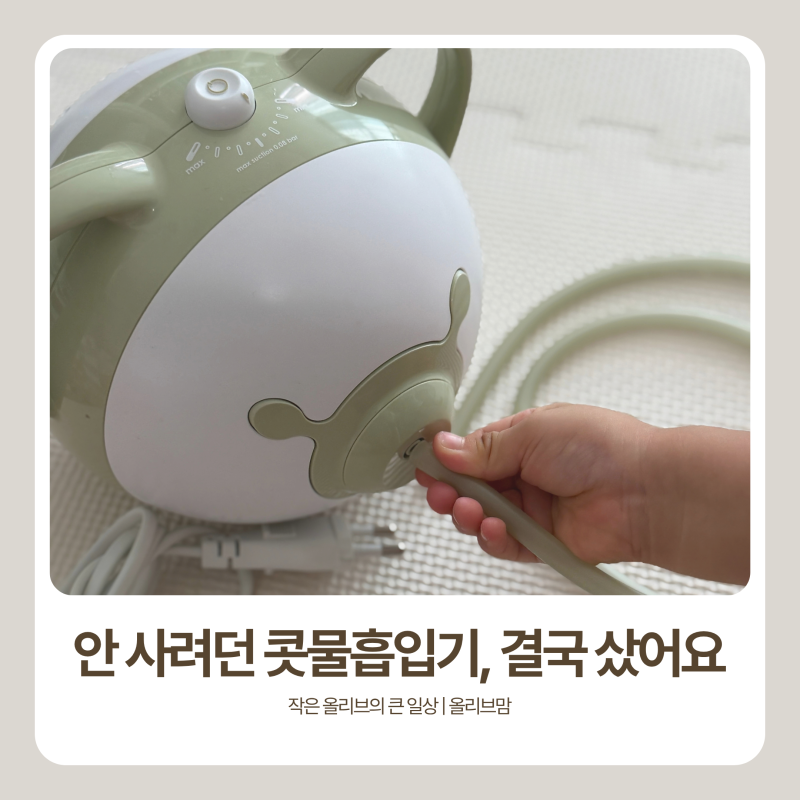 노시부 콧물흡입기 결국 산 이유와 사용 후기 | 석션팁 필터 가격