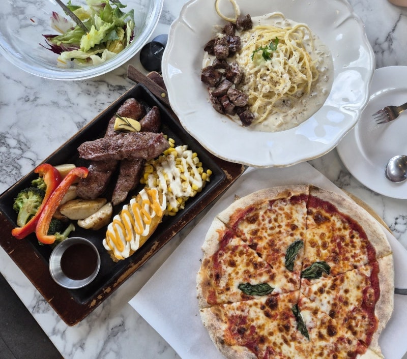 대구 이월드 83타워 맛집 :: 아이랑 가기좋은 화덕피자&파스타&스테이크맛집 "리미니 대구이....