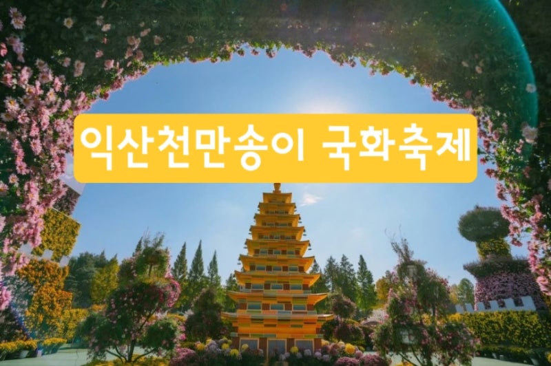 익산 천만송이 국화축제, 꽃구경인 줄 알았는데 도시가 백제가 됩니다ㅣ10월 23일