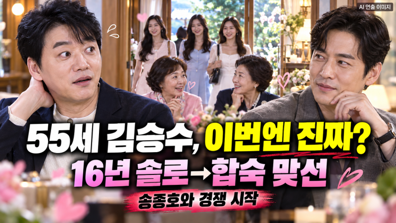 양정아와 그때는 뭐였나…55세 김승수 “16년째 연애 못했다”, 이번엔 母까지 나선 합숙 맞....