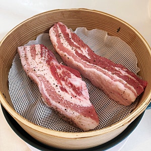 삶을 필요 없어요! 초간단 강레오 오겹살 찜수육 레시피 돼지고기 시간