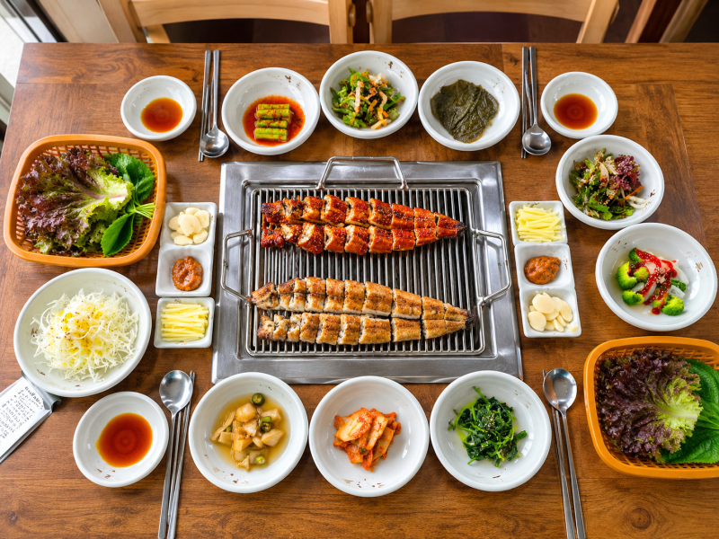 [부산 기장 맛집] 넓은 마당·편한 주차·룸까지 갖춘 장어집, 가족외식하기 좋은 "장안민물장....