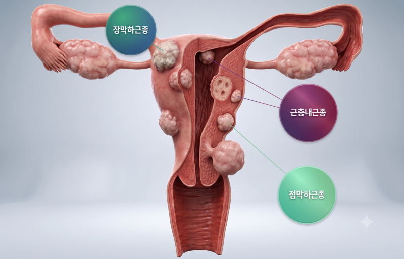 유독 쏟아지는 생리혈과 묵직한 골반통 자궁 근종 때문일까? 생기는 이유와 위치별 증상 대....