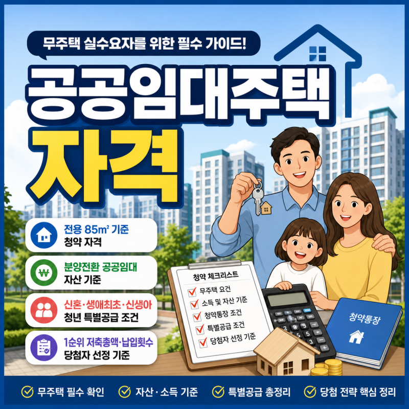 공공임대주택 자격