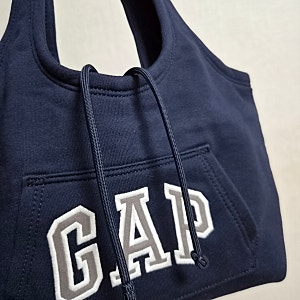 GAP 후드 가방 드디어 왔다! GAP 후디 토트 스몰 후기. 사이즈 팁.