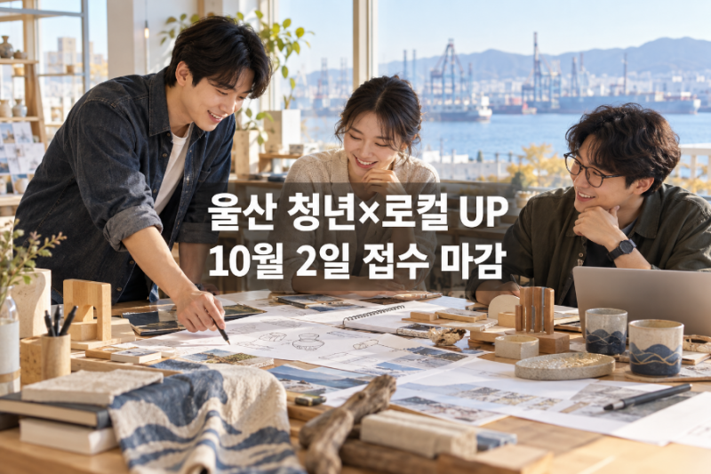 2026 울산 청년×로컬 UP 인사이트 10월 2일까지 참여팀 모집·신청방법