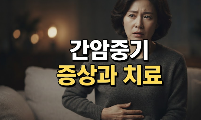 막막했던 간암 중기 증상