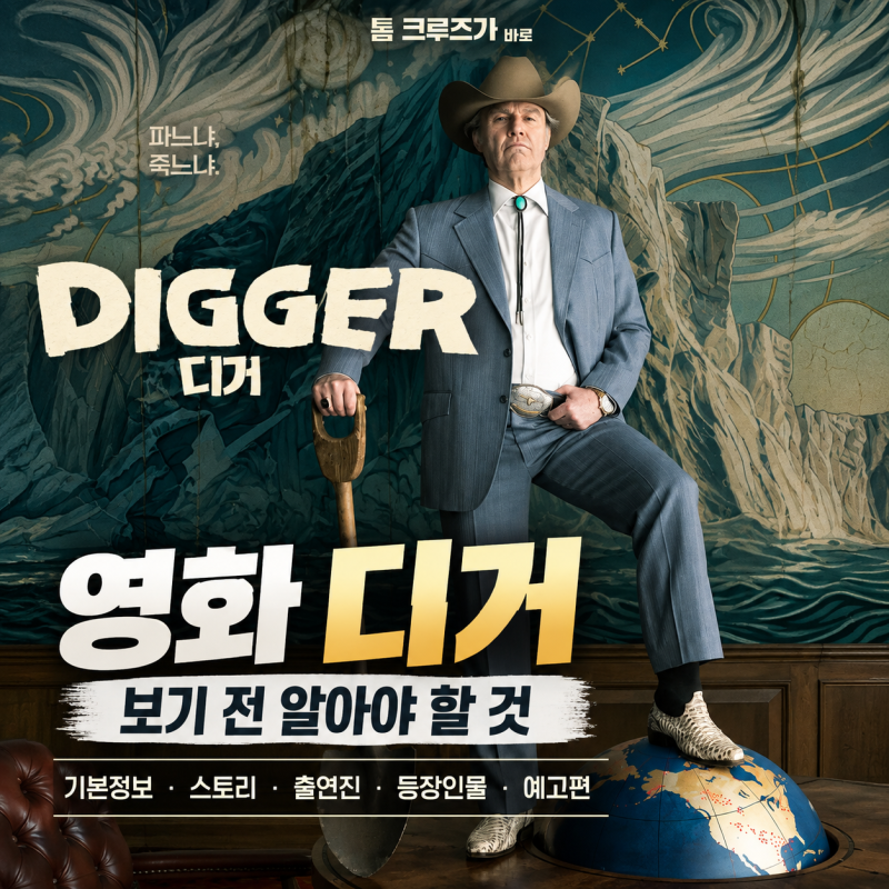 영화 디거 보기 전 알아야 할 것｜기본정보·스토리·출연진·등장인물·예고편