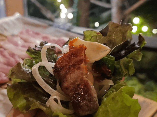 춘천캠핑식당 뷰 좋은 핫플 인연가셀프바베큐장