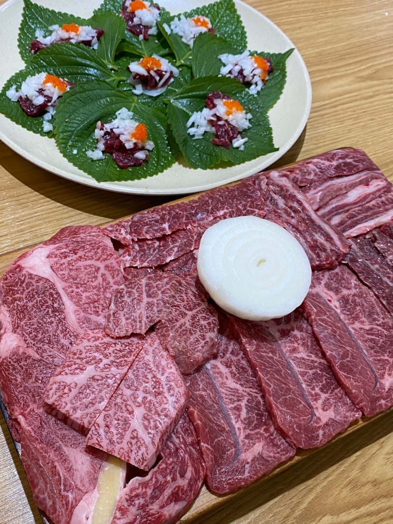 [익산/영등동 맛집] 도원정육식당 - 단체 회식 장소 추천, 한우 육사시미 맛집