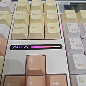[내돈내산] 독거미 키보드 AULA F108Pro 저소음 솜사탕축 실사용 솔직 후기ㅣ사무실 키보드, 게....