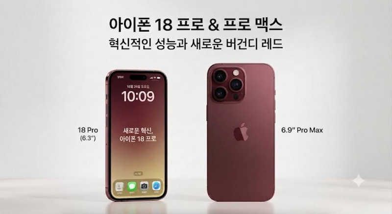 아이폰 18 Pro 출시일·가격·스펙 총정리｜A20 Pro부터 카메라까지, 뭐가 달라졌을까?