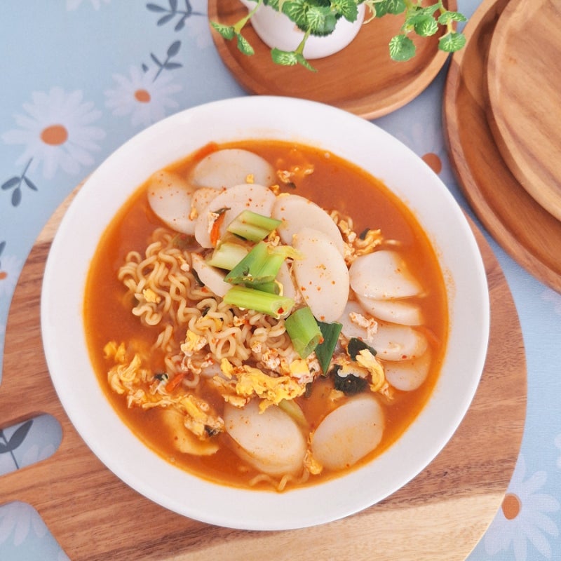 떡라면 맛있게 끓이는법 떡국떡 요리