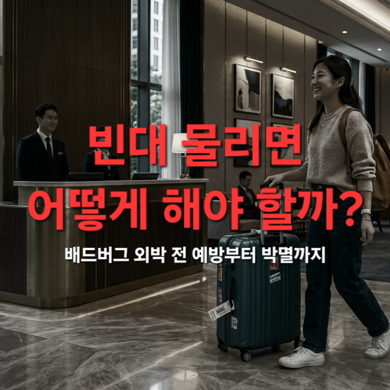 빈대 물리면 어떻게 해야 할까? 배드버그 외박 전 예방부터 박멸까지