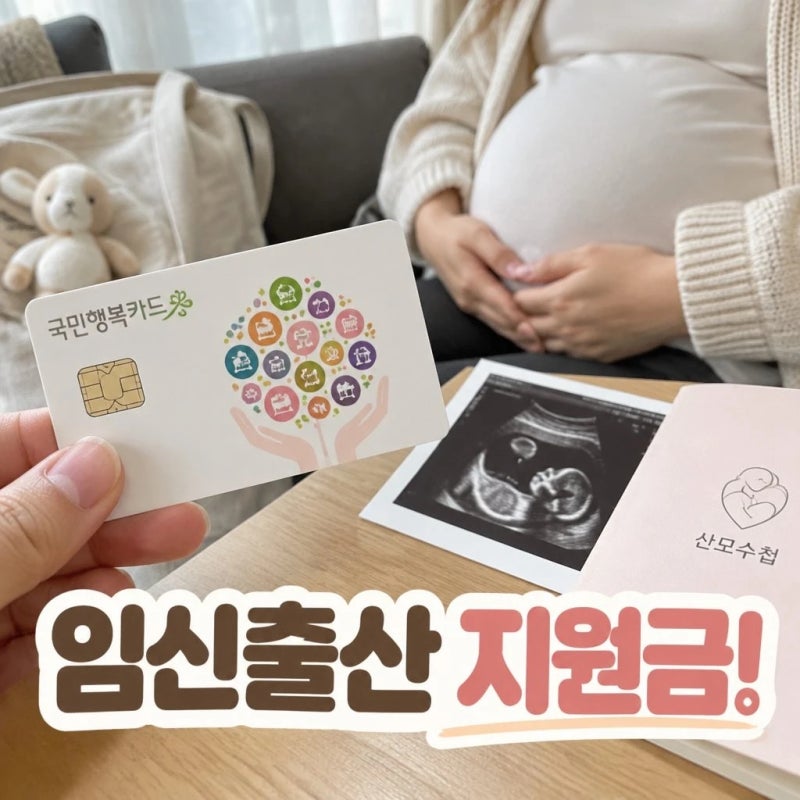 국민행복카드 발급 임신출산 혜택과 신청방법