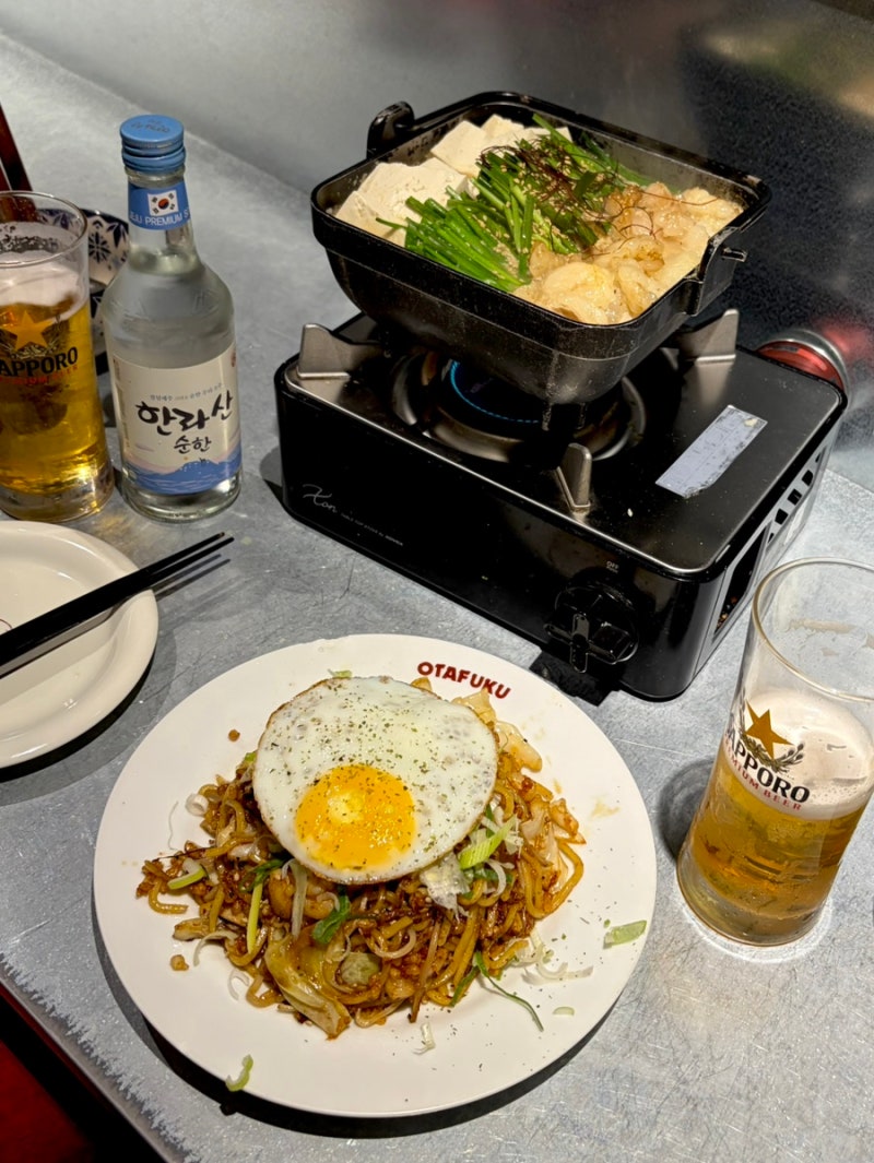 청주 블루리본 맛집｜복대동 이자카야 춘길｜야끼소바·모츠나베 추천