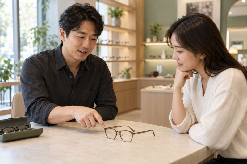덕은동 안경 렌즈 교체, 안경테 바꾸기 전에 확인 할 5가지