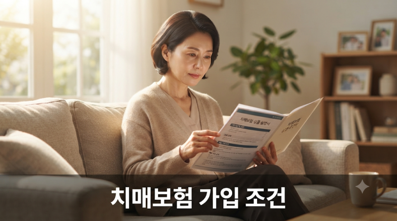치매보험, 경도인지장애까지 보장받는 가입 조건 총정리!